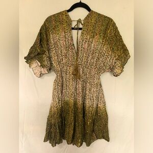 Green Patterned Women